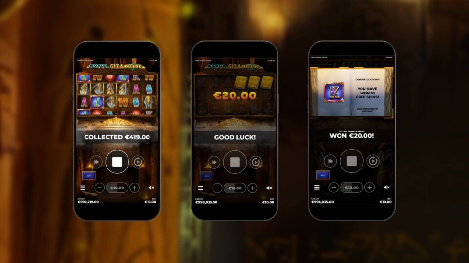 crypt of giza deluxe slot games mobile