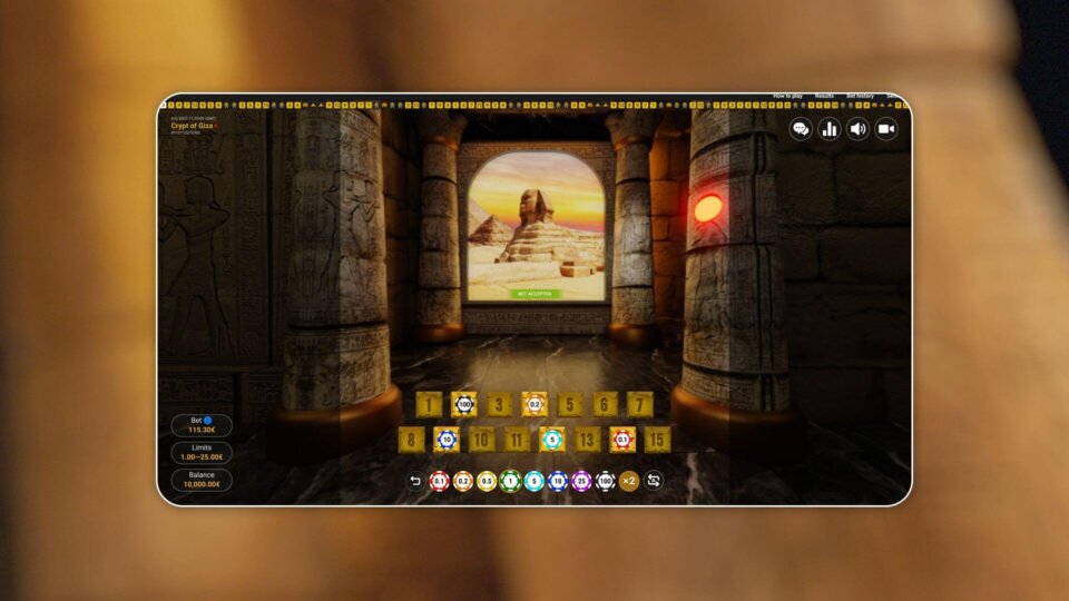 crypt of giza live game desktop
