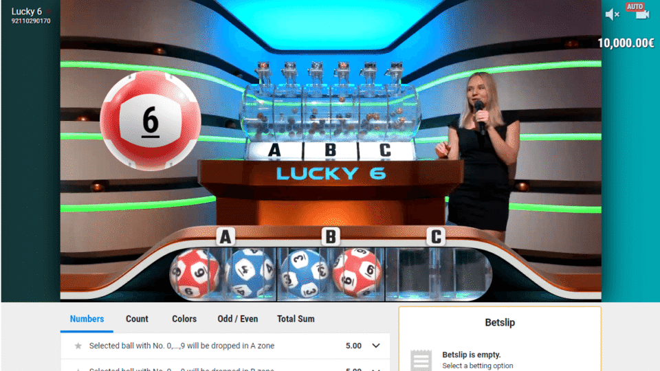 lucky 6 lottery live game desktop