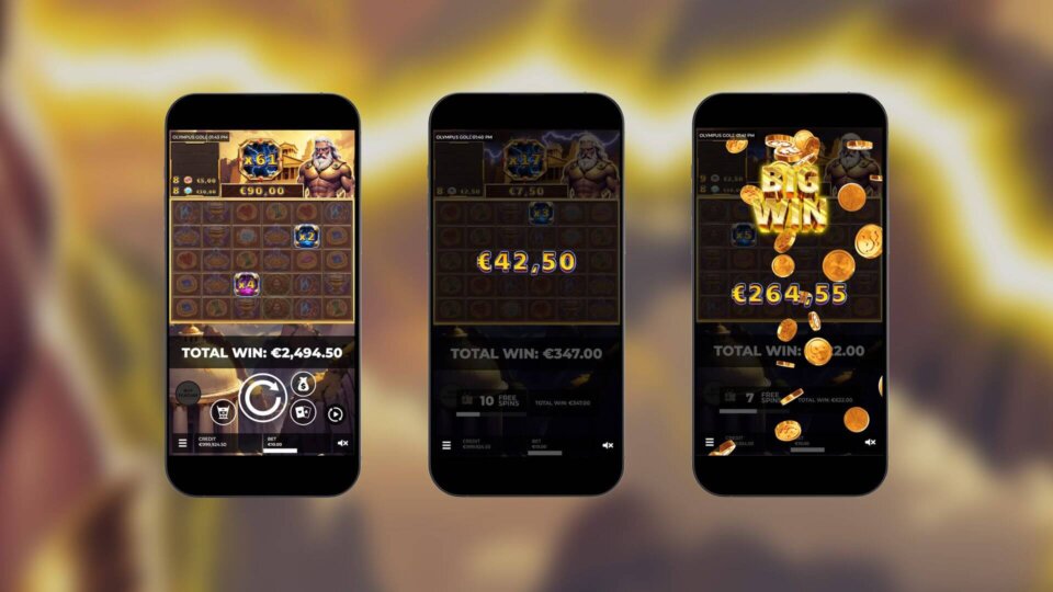olympus gold slot game mobile